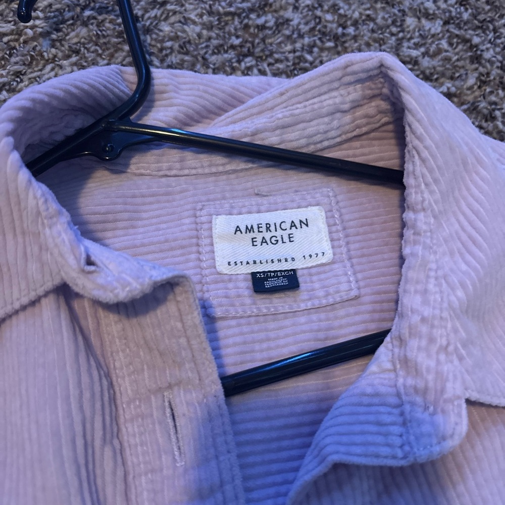 American Eagle Outfitters Pink Utility Jacket